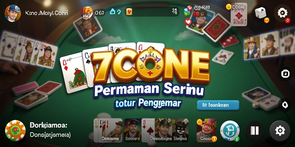 Tangkapan layar permainan domino yang seru dan menarik