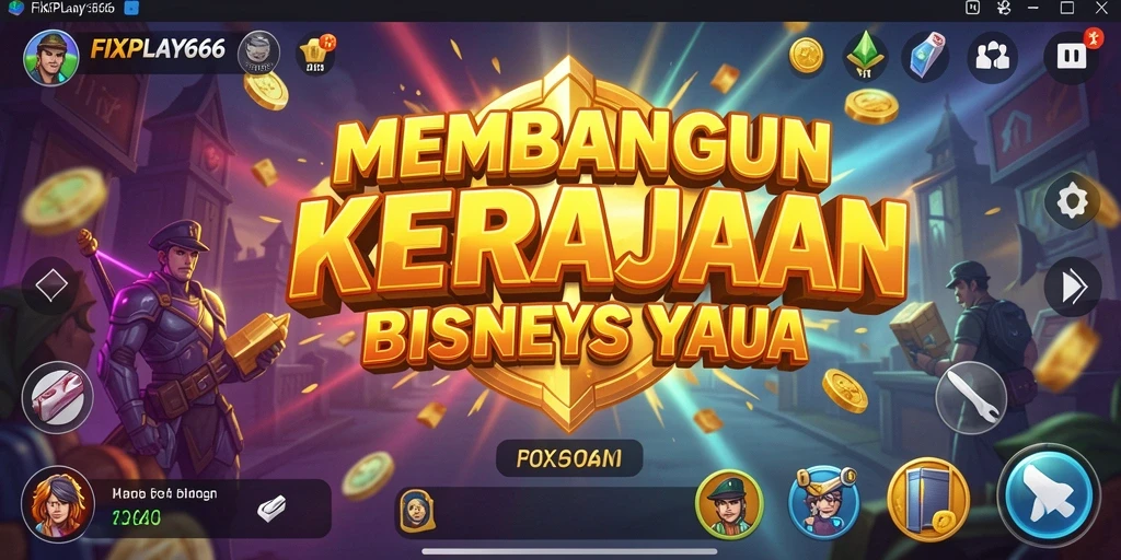 Tampilan gameplay FIXPLAY666 yang menarik dan penuh strategi Tycoon.
