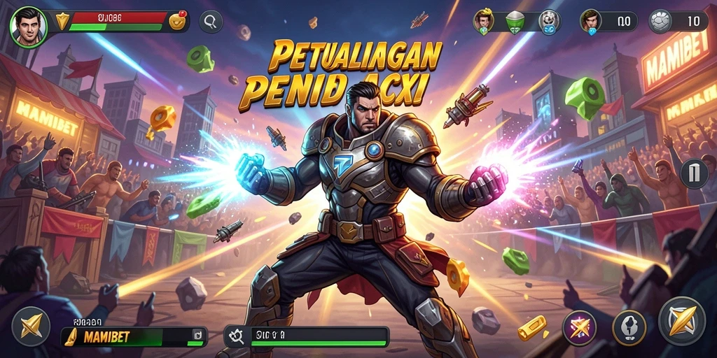 Tampilan gameplay seru di MAMIBET dengan grafis menarik.
