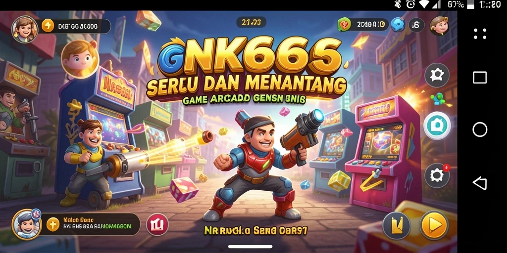 Gameplay menarik dan penuh tantangan dalam NK666.