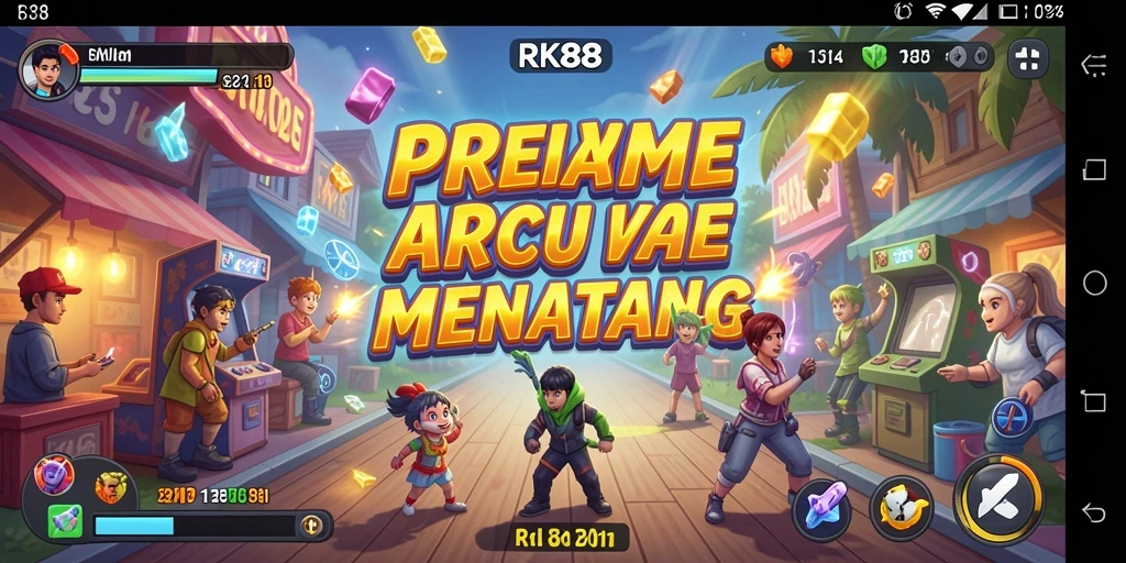Tampilan gameplay RK88 yang seru dan menantang.