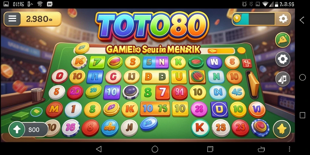 Screenshot permainan Bingo yang menampilkan antusiasme pemain.
